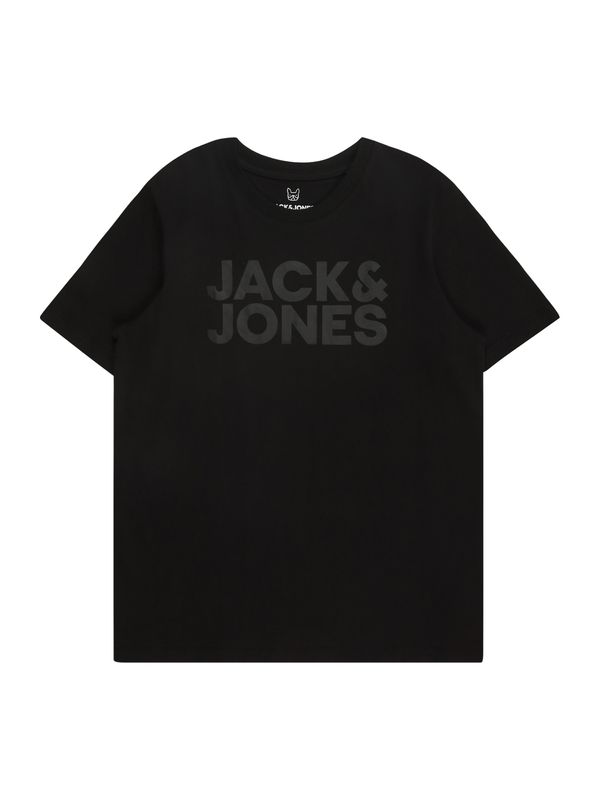 Jack & Jones Junior Jack & Jones Junior Majica  crna / bijela