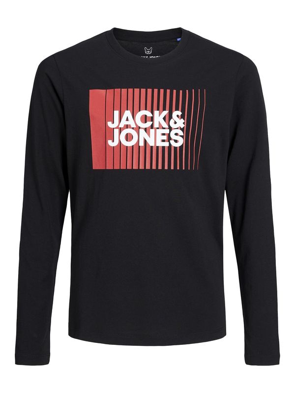 Jack & Jones Junior Jack & Jones Junior Majica  crvena / crna / bijela