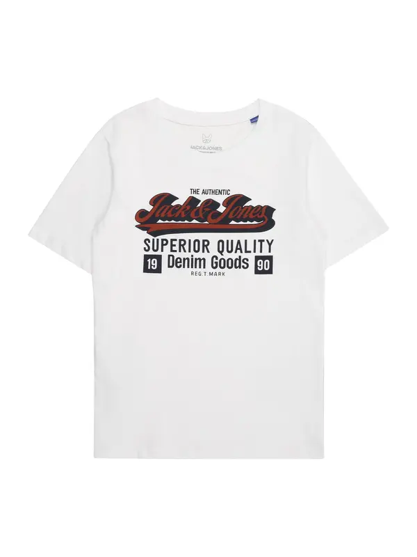 Jack & Jones Junior Jack & Jones Junior Majica  crvena / crna / bijela