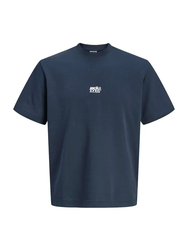 Jack & Jones Junior Jack & Jones Junior Majica 'JCOBreeze'  noćno plava / svijetlosiva / bijela