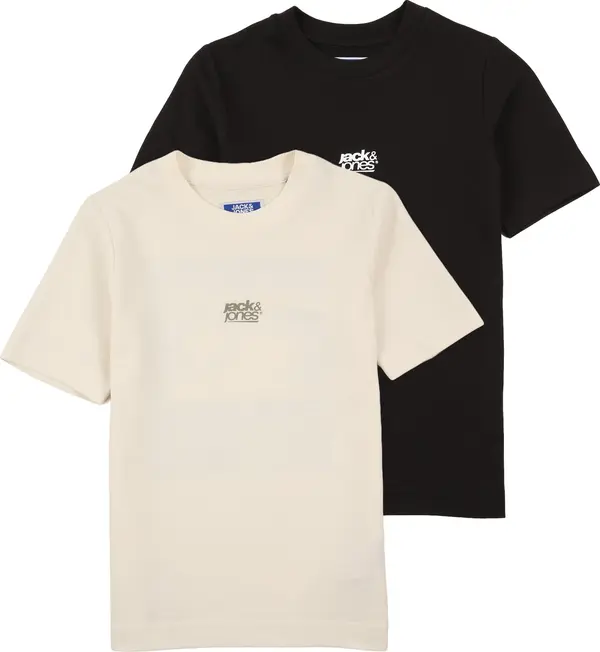 Jack & Jones Junior Jack & Jones Junior Majica 'JCOBREEZE'  pijesak / kaki / crna / bijela