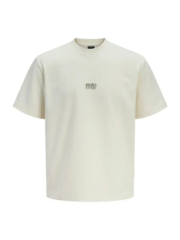 Jack & Jones Junior Jack & Jones Junior Majica 'JCOBREEZE'  svijetložuta / siva / tamo siva / bijela