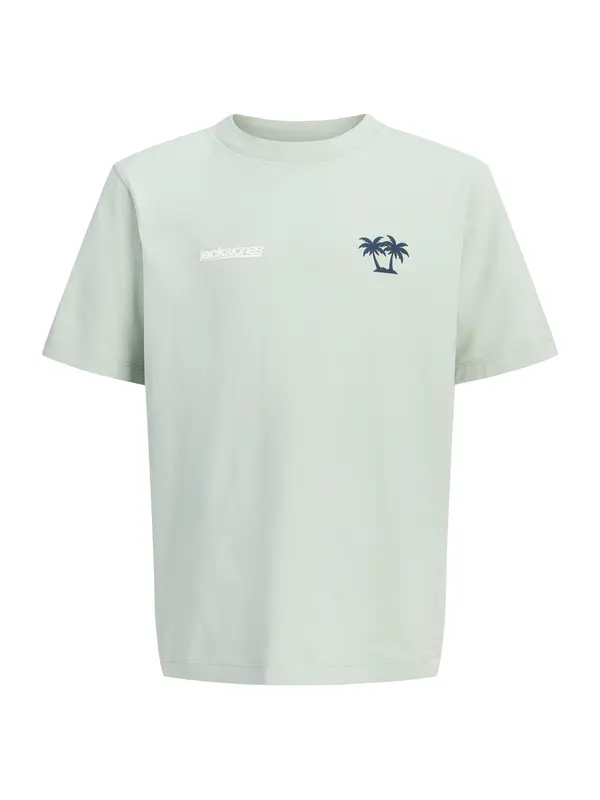 Jack & Jones Junior Jack & Jones Junior Majica 'JCOCLUB'  noćno plava / pastelno plava / bijela