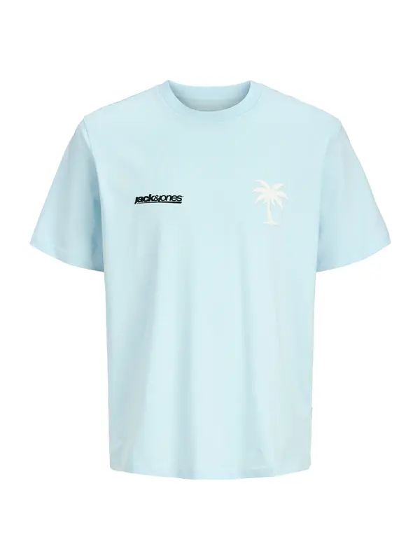 Jack & Jones Junior Jack & Jones Junior Majica 'JCOCLUB'  pastelno plava / crna / bijela