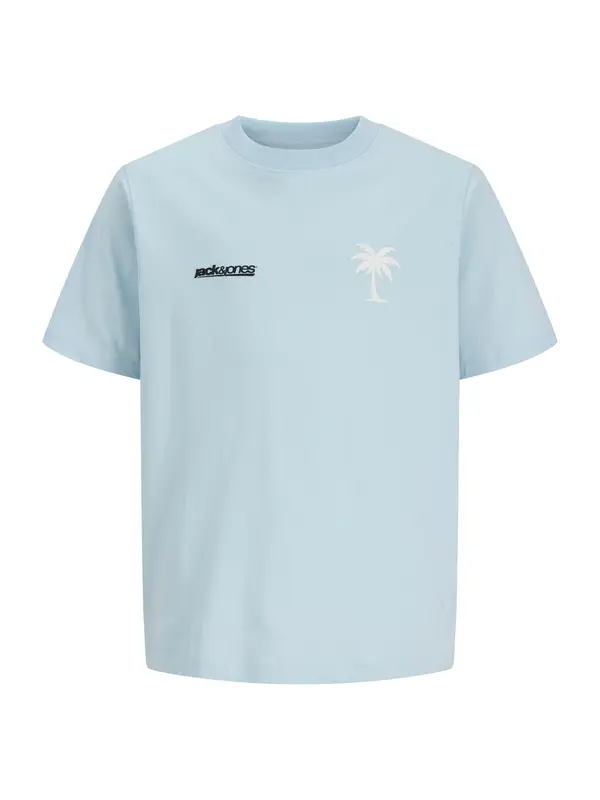 Jack & Jones Junior Jack & Jones Junior Majica 'JCOCLUB'  svijetloplava / crna / bijela