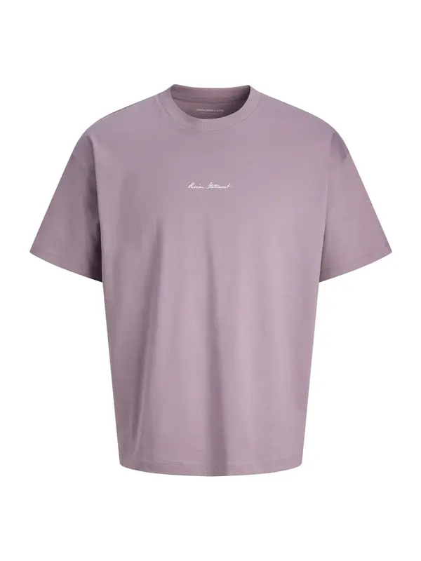 Jack & Jones Junior Jack & Jones Junior Majica 'JCODUST'  sivkasto ljubičasta (mauve) / bijela