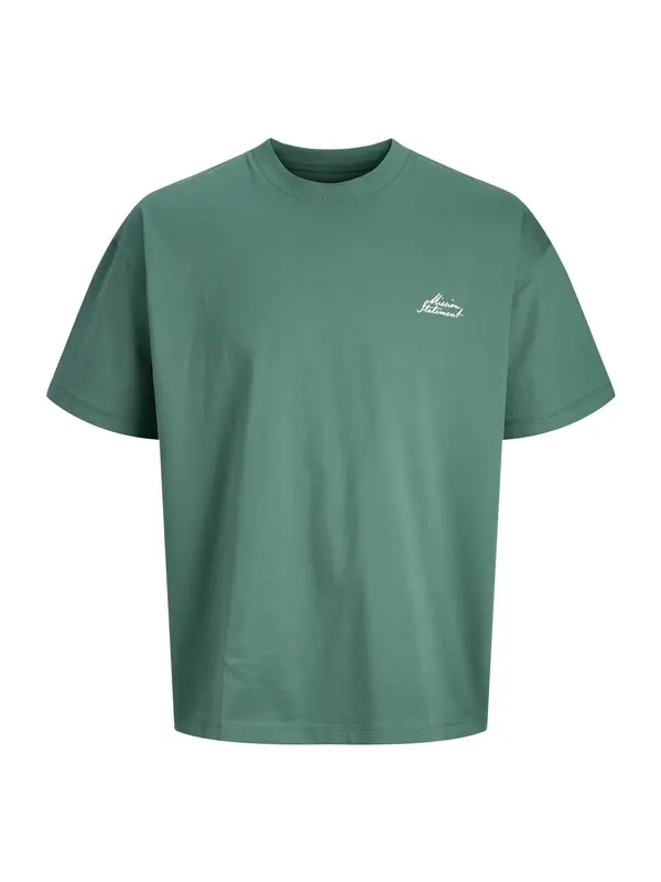 Jack & Jones Junior Jack & Jones Junior Majica 'JCODUST'  zelena / bijela