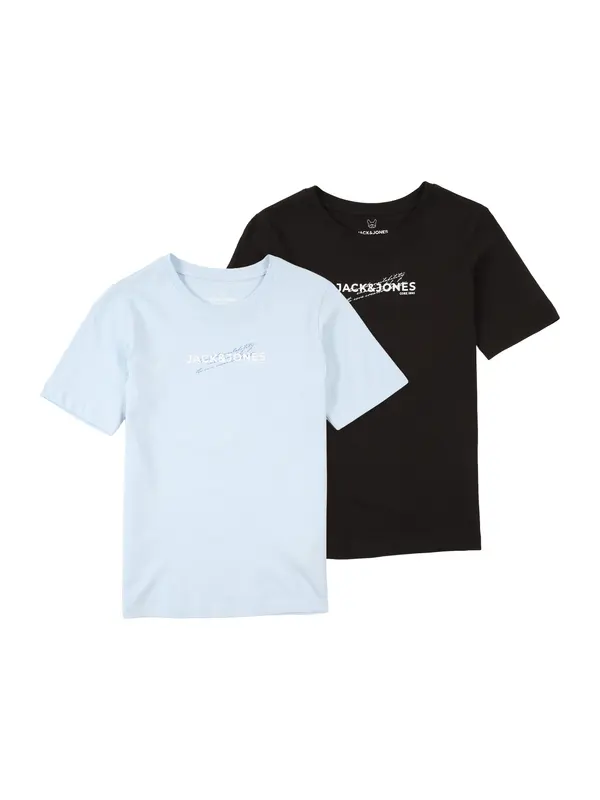 Jack & Jones Junior Jack & Jones Junior Majica 'JCOETERNA'  svijetloplava / crna