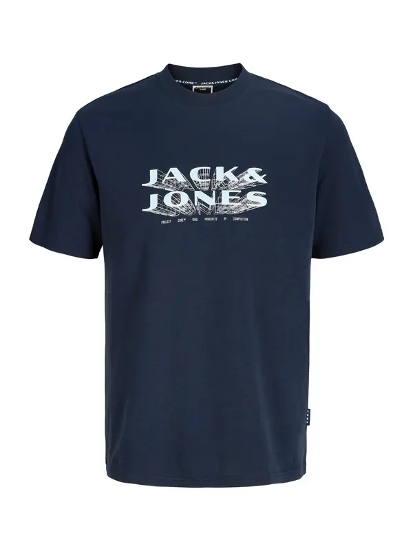 Jack & Jones Junior Jack & Jones Junior Majica 'JCOFusion'  morsko plava / pastelno plava / bijela