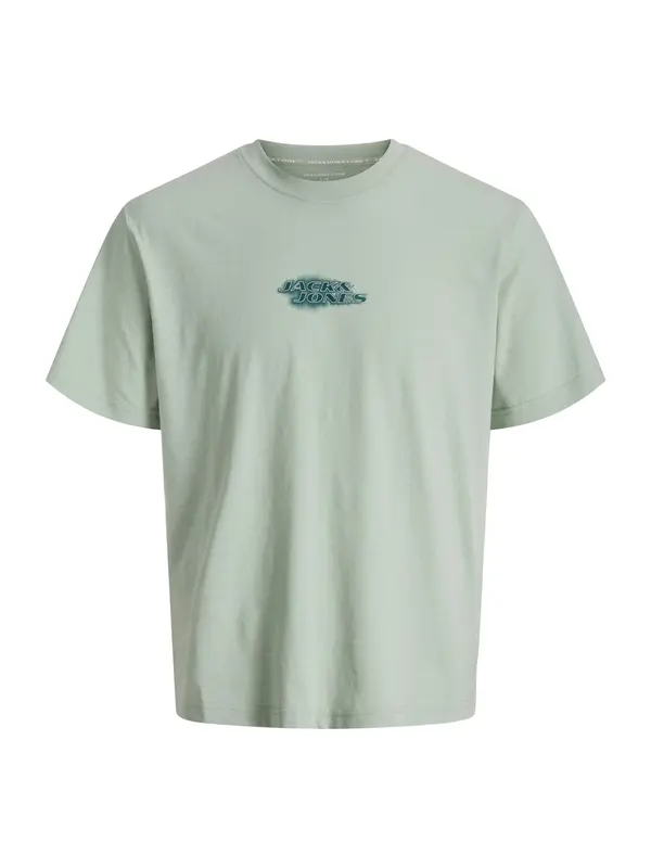 Jack & Jones Junior Jack & Jones Junior Majica 'JCOFUSION'  sivkasto plava / zelena