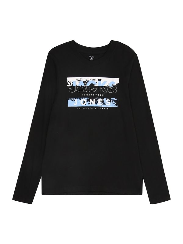 Jack & Jones Junior Jack & Jones Junior Majica 'JCOKONTA'  svijetloplava / crna / bijela
