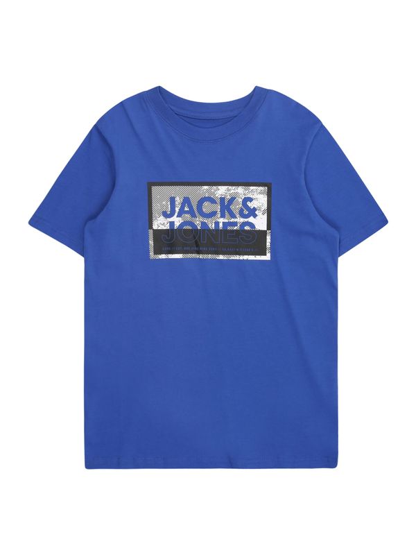 Jack & Jones Junior Jack & Jones Junior Majica 'JCOLOGAN'  tamno plava / crna / bijela