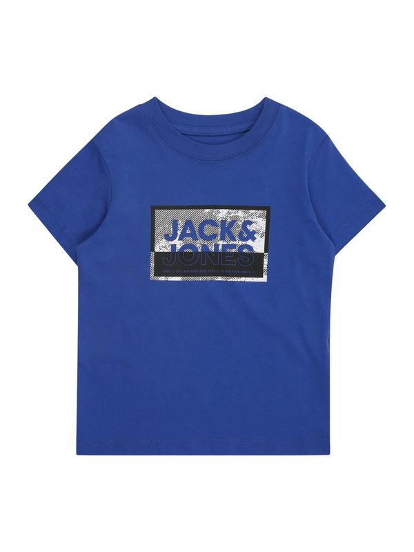 Jack & Jones Junior Jack & Jones Junior Majica 'JCOLOGAN'  tamno plava / crna / prljavo bijela