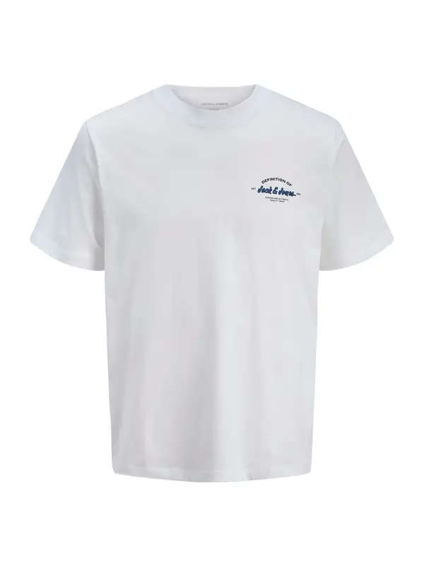 Jack & Jones Junior Jack & Jones Junior Majica 'JJBRANDON'  mornarsko plava / crna / bijela
