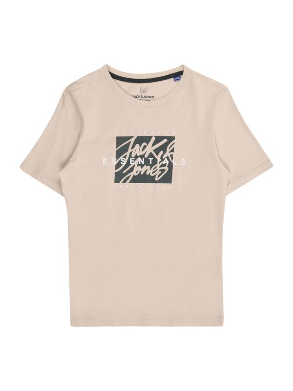 Jack & Jones Junior Jack & Jones Junior Majica 'JJCOLTON'  pijesak / crna / bijela