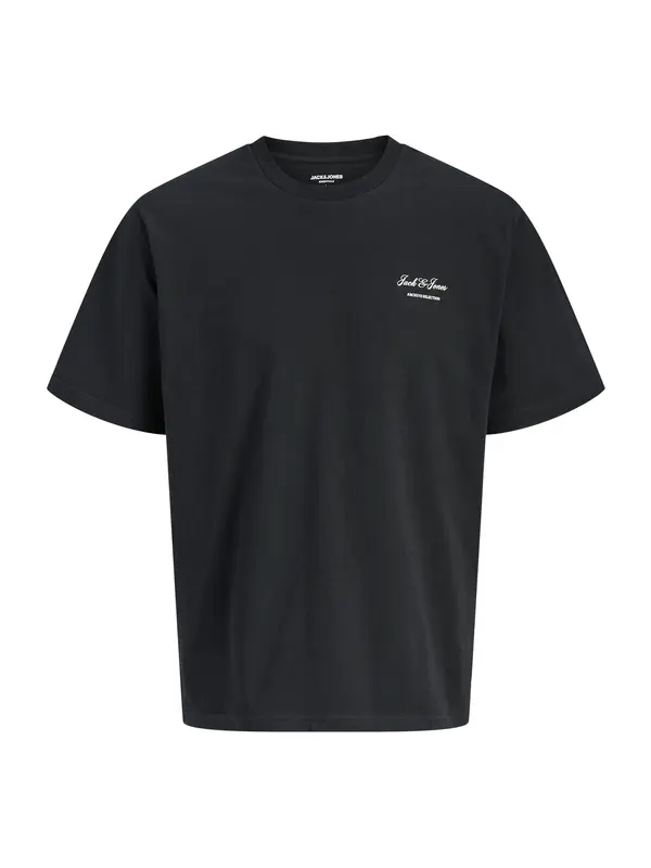 Jack & Jones Junior Jack & Jones Junior Majica 'JJEARCHIVE'  crna / bijela
