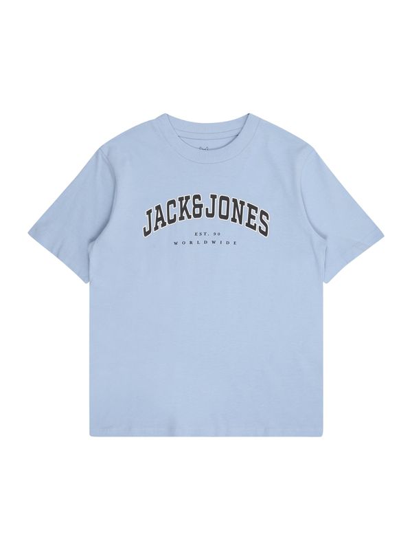 Jack & Jones Junior Jack & Jones Junior Majica 'JJECALEB'  mornarsko plava / svijetloplava / bijela