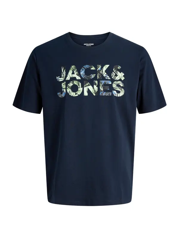 Jack & Jones Junior Jack & Jones Junior Majica 'JJEJEFF'  plava / noćno plava / pastelno zelena