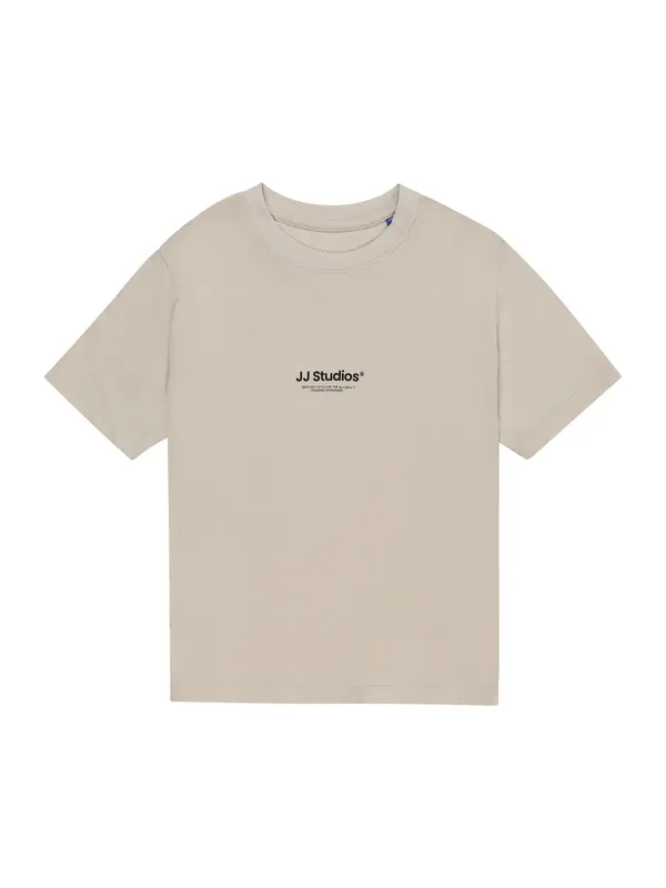Jack & Jones Junior Jack & Jones Junior Majica 'JJESOHO'  taupe siva / crna