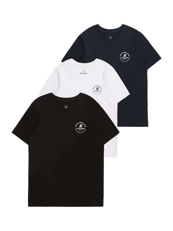Jack & Jones Junior Jack & Jones Junior Majica 'JJESWIFT'  mornarsko plava / crna / bijela