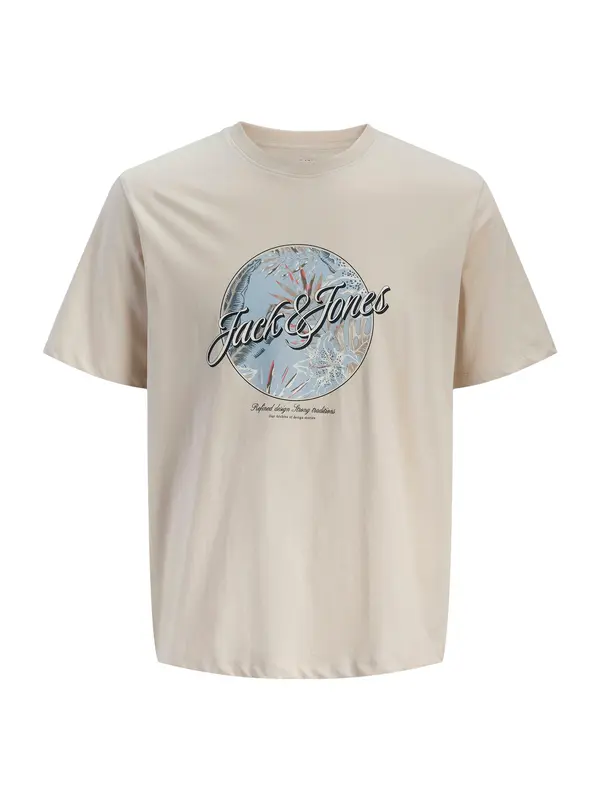 Jack & Jones Junior Jack & Jones Junior Majica 'JJHONOLULU'  pijesak / svijetloplava / lubenica roza / crna