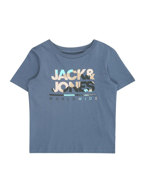 Jack & Jones Junior Jack & Jones Junior Majica 'JJLUKE'  bež / morsko plava / svijetloplava / crna