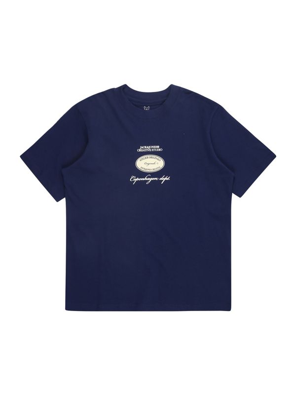 Jack & Jones Junior Jack & Jones Junior Majica 'JORBOSTON'  bež / plava