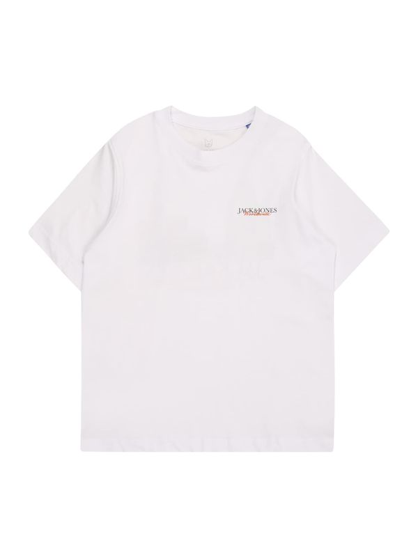 Jack & Jones Junior Jack & Jones Junior Majica 'JORBOSTON'  kameno siva / narančasta / crna / bijela