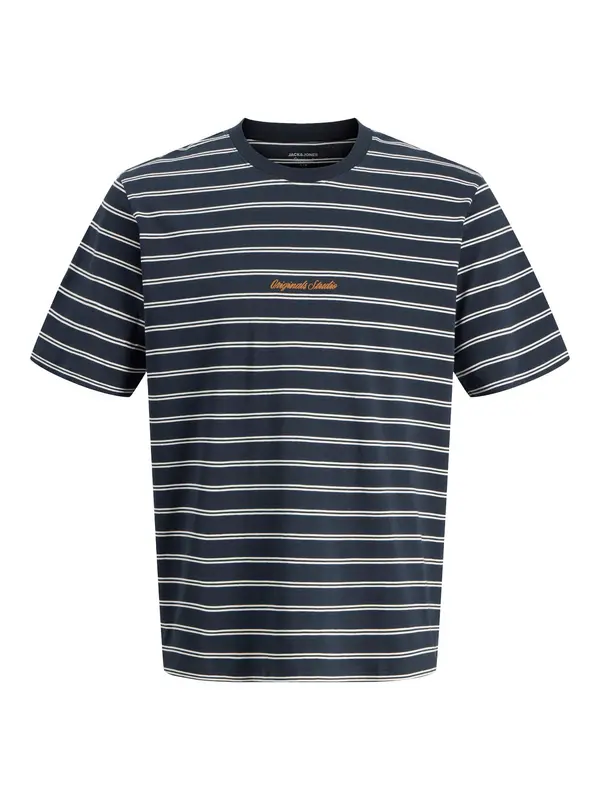 Jack & Jones Junior Jack & Jones Junior Majica 'JORNORREBRO'  morsko plava / sepija / narančasta / bijela