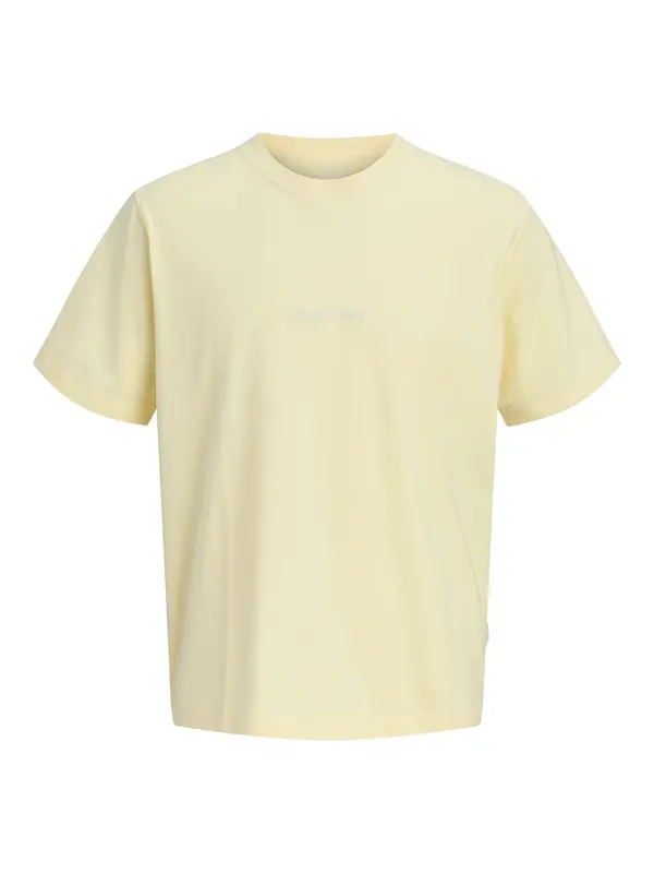 Jack & Jones Junior Jack & Jones Junior Majica 'JORNORREBRO'  pastelno žuta / bijela
