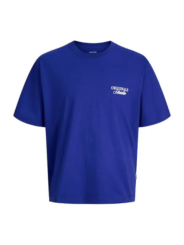 Jack & Jones Junior Jack & Jones Junior Majica 'JORNORREBRO'  tamno plava / bijela