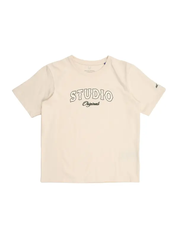 Jack & Jones Junior Jack & Jones Junior Majica 'JORUPSTATE'  toplo smeđa / crna