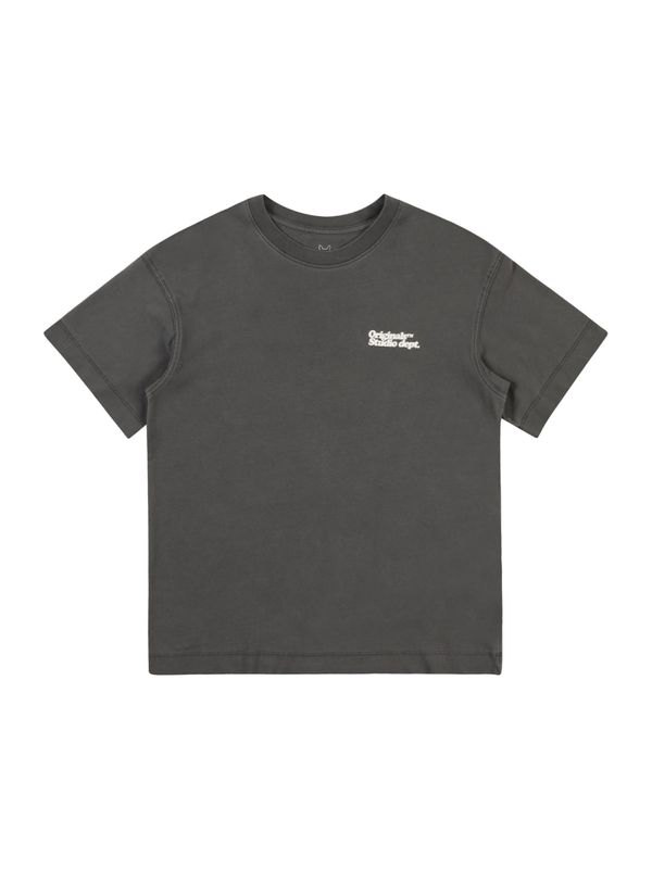 Jack & Jones Junior Jack & Jones Junior Majica 'JORVERMONT'  grafit siva / bijela