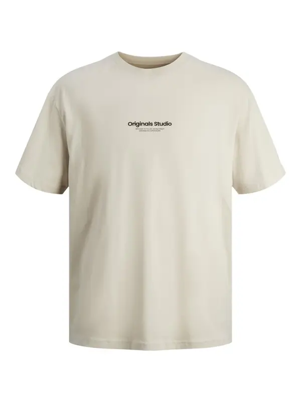 Jack & Jones Junior Jack & Jones Junior Majica 'JORVesterbro'  ecru/prljavo bijela / crna