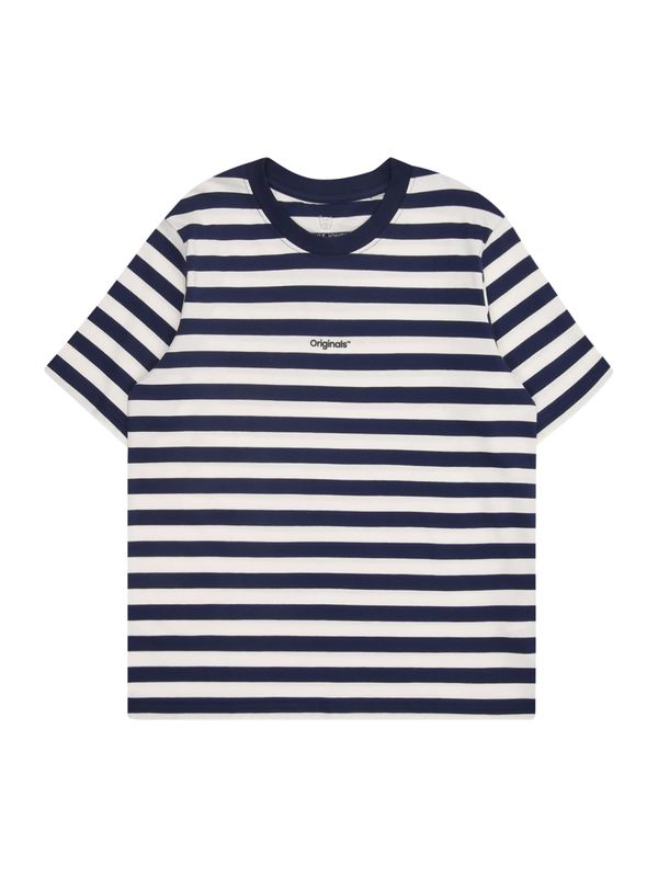 Jack & Jones Junior Jack & Jones Junior Majica 'JORVESTERBRO'  mornarsko plava / bijela