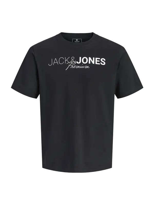 Jack & Jones Junior Jack & Jones Junior Majica 'JPRBLANEO'  crna / bijela