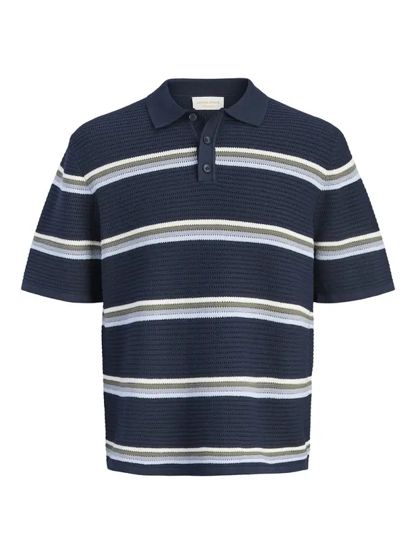 Jack & Jones Junior Jack & Jones Junior Majica 'Maine'  tamno plava / bijela