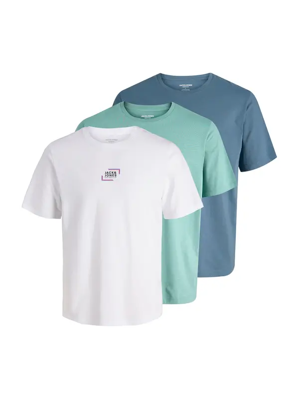 Jack & Jones Junior Jack & Jones Junior Majica  mornarsko plava / žad / crvena / bijela