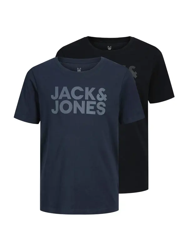 Jack & Jones Junior Jack & Jones Junior Majica  morsko plava / mornarsko plava / crna
