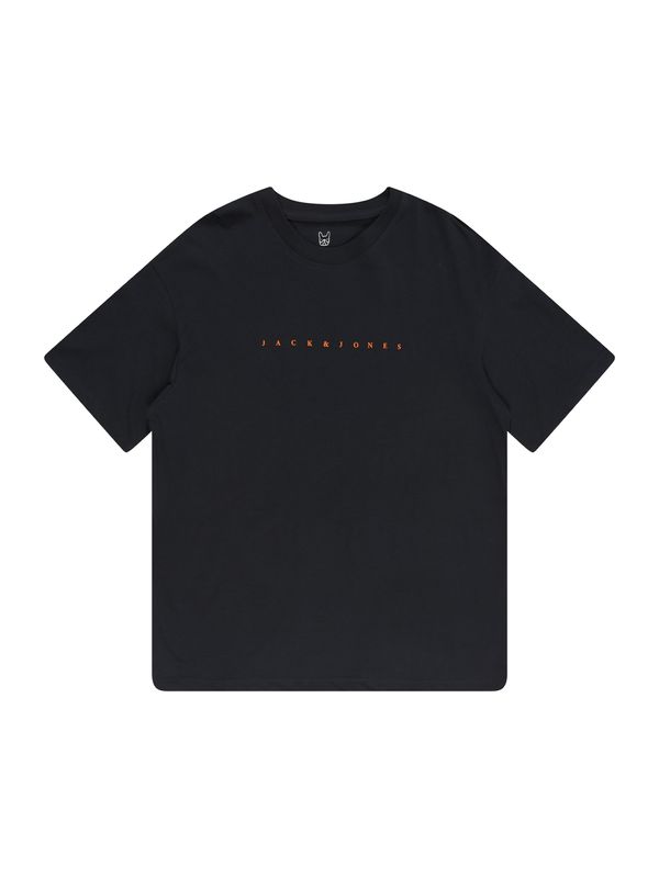 Jack & Jones Junior Jack & Jones Junior Majica 'STAR'  mornarsko plava / narančasta