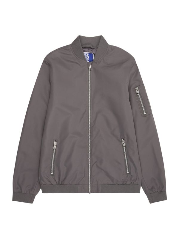 Jack & Jones Junior Jack & Jones Junior Prijelazna jakna 'JJERUSH'  bazalt siva