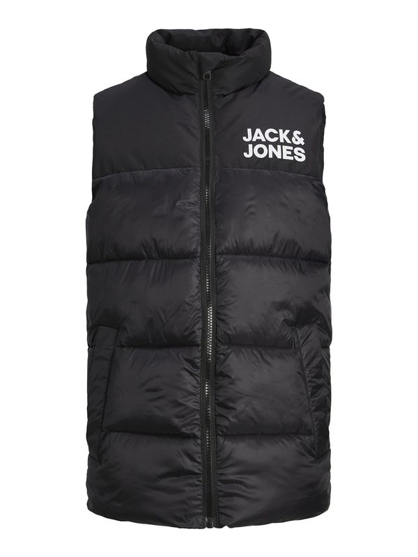 Jack & Jones Junior Jack & Jones Junior Prsluk  crna / bijela