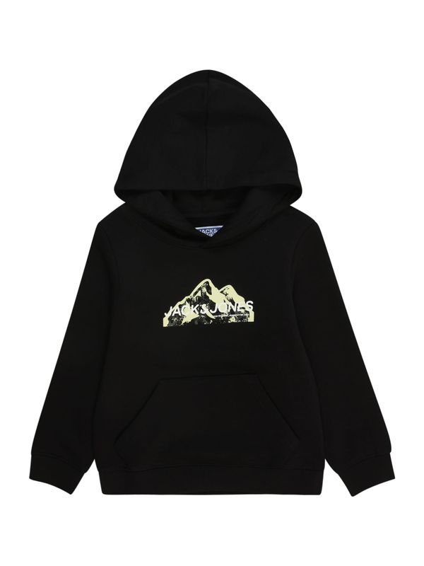 Jack & Jones Junior Jack & Jones Junior Sweater majica  boja blata / svijetlozelena / crna / bijela