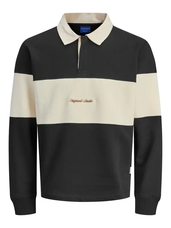 Jack & Jones Junior Jack & Jones Junior Sweater majica  boja slonovače / crna