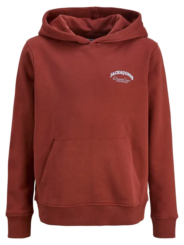 Jack & Jones Junior Jack & Jones Junior Sweater majica 'Brandes'  svijetloplava / crvena
