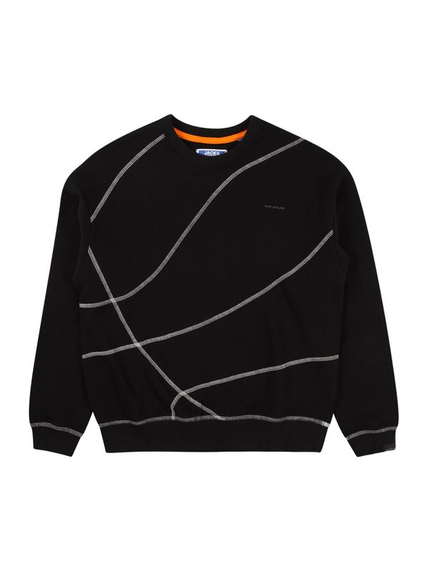 Jack & Jones Junior Jack & Jones Junior Sweater majica 'JCONXTGEN '  pastelno plava / crna