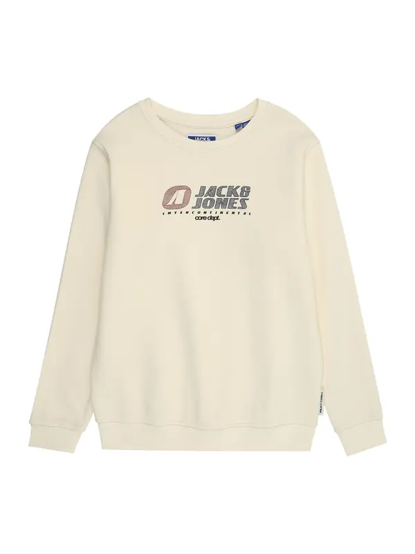 Jack & Jones Junior Jack & Jones Junior Sweater majica 'JCOTIER'  boja pijeska / mornarsko plava / sivkasto ljubičasta (mauve) / crna