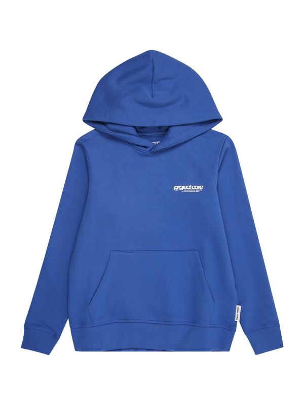 Jack & Jones Junior Jack & Jones Junior Sweater majica 'JCOUNION'  kraljevsko plava / bijela