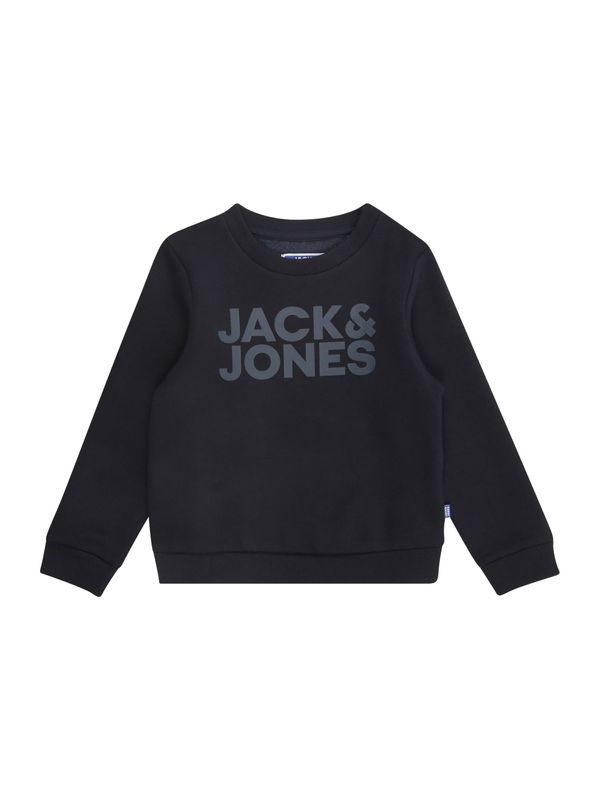 Jack & Jones Junior Jack & Jones Junior Sweater majica 'JJECorp'  mornarsko plava / siva