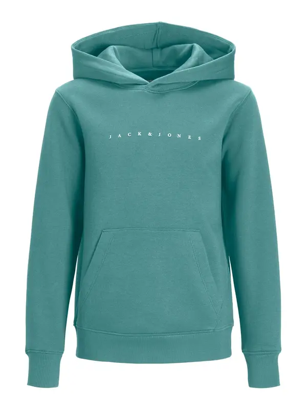 Jack & Jones Junior Jack & Jones Junior Sweater majica 'JJEStar'  cijan plava / bijela